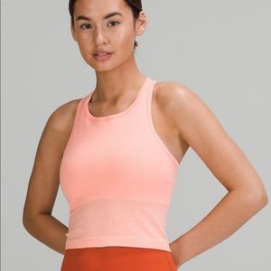 Lululemon Ebb to Street Cropped Racerback Tank Top